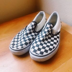 Vans Checkerboard Slip-On (Black/Off White Check)